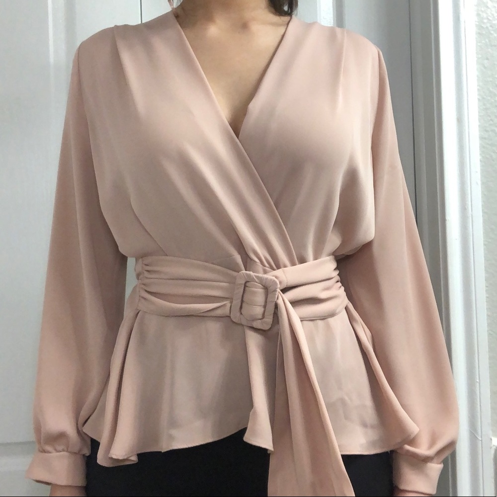 Light pink/beige blouse